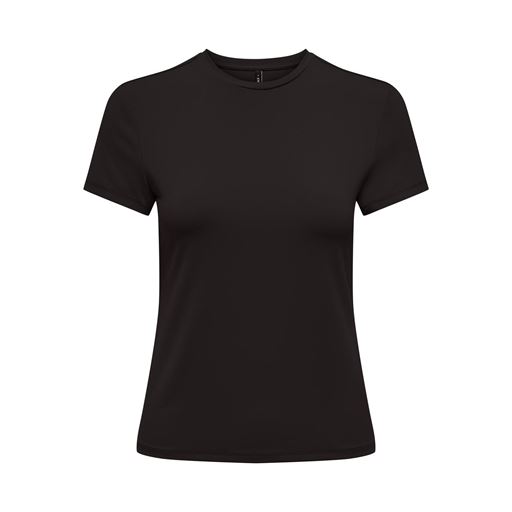 ONLY Lea Kortærmet T-shirt, Chocolate Torte, XS