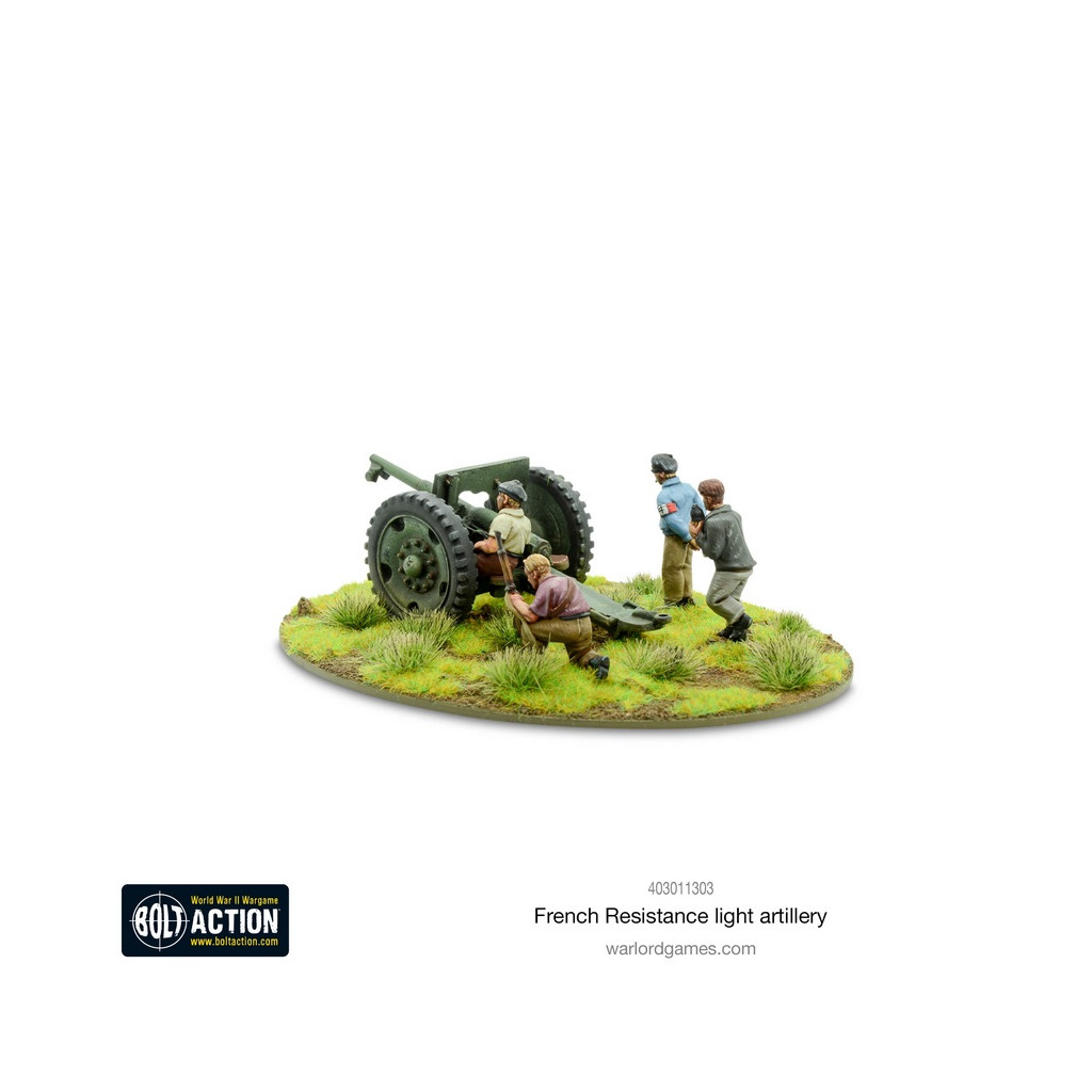 Bolt Action - French Resistance Light Artillery
