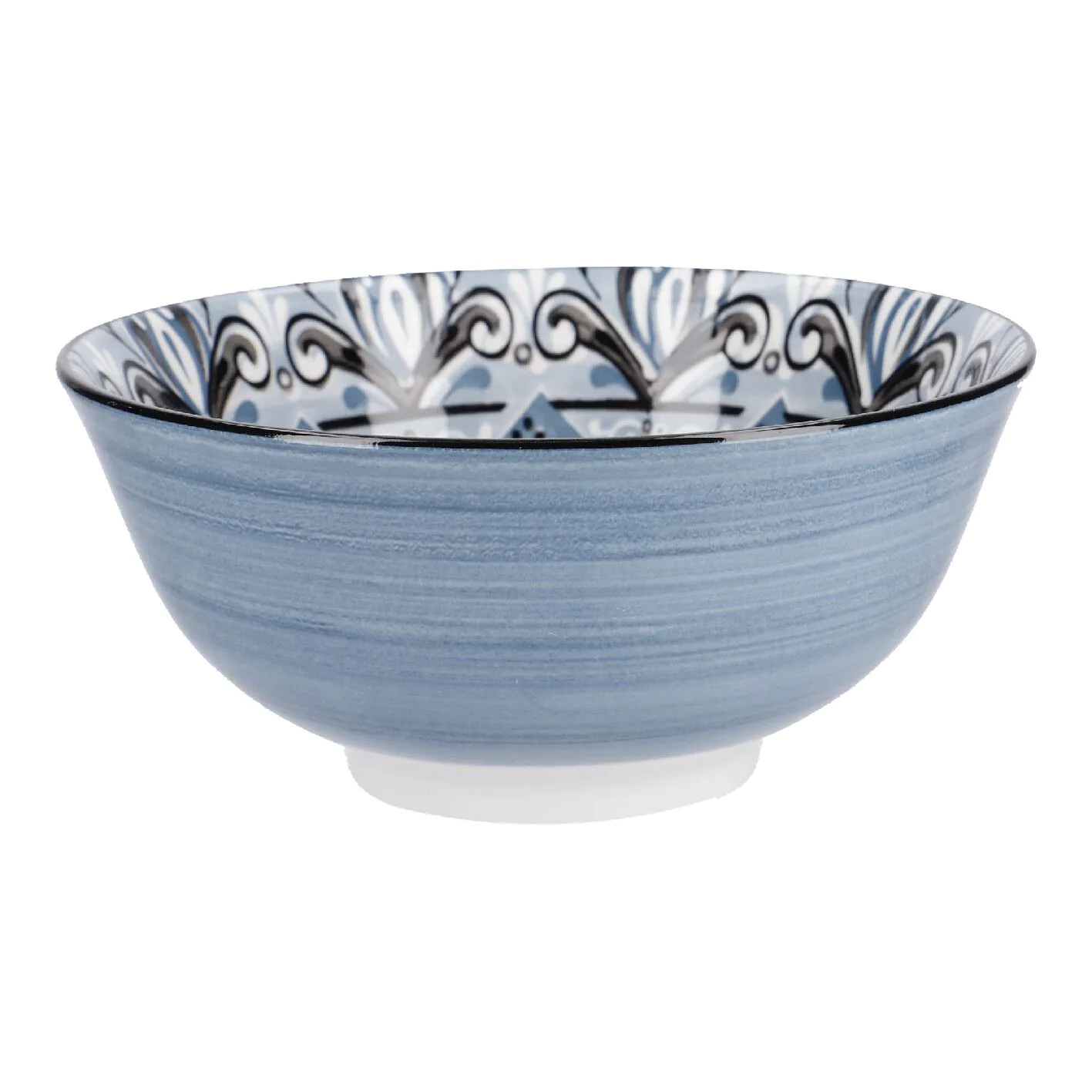 Schale Lisa, tief, blau, 15 cm