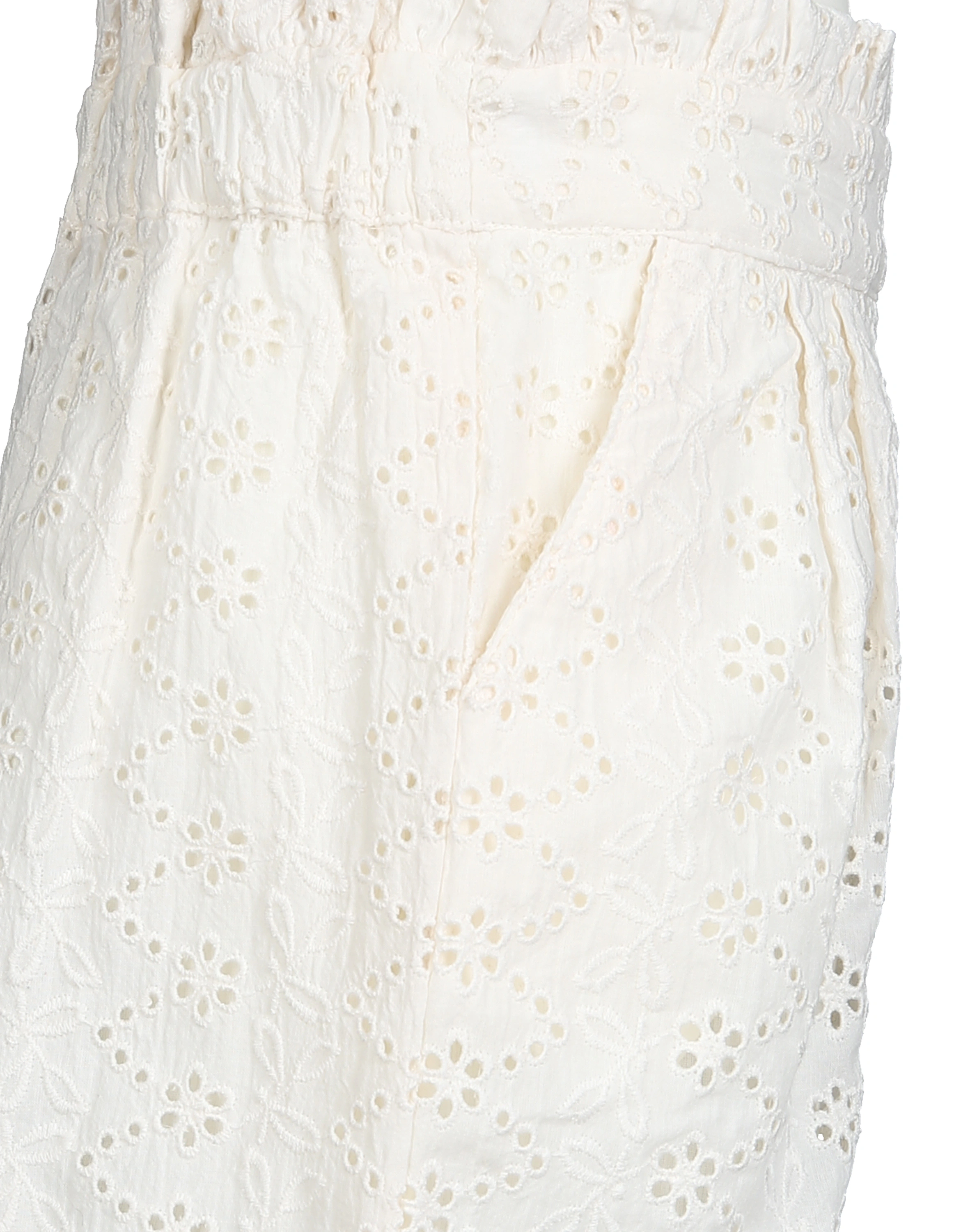 Shorts BRODERIE ANGLAISE in eggnog
