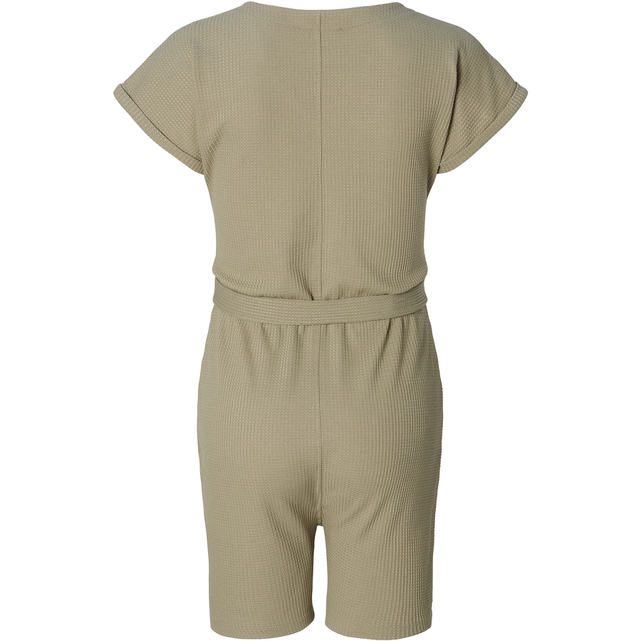 SUPERMOM Still-Jumpsuit Waffle Vetiver