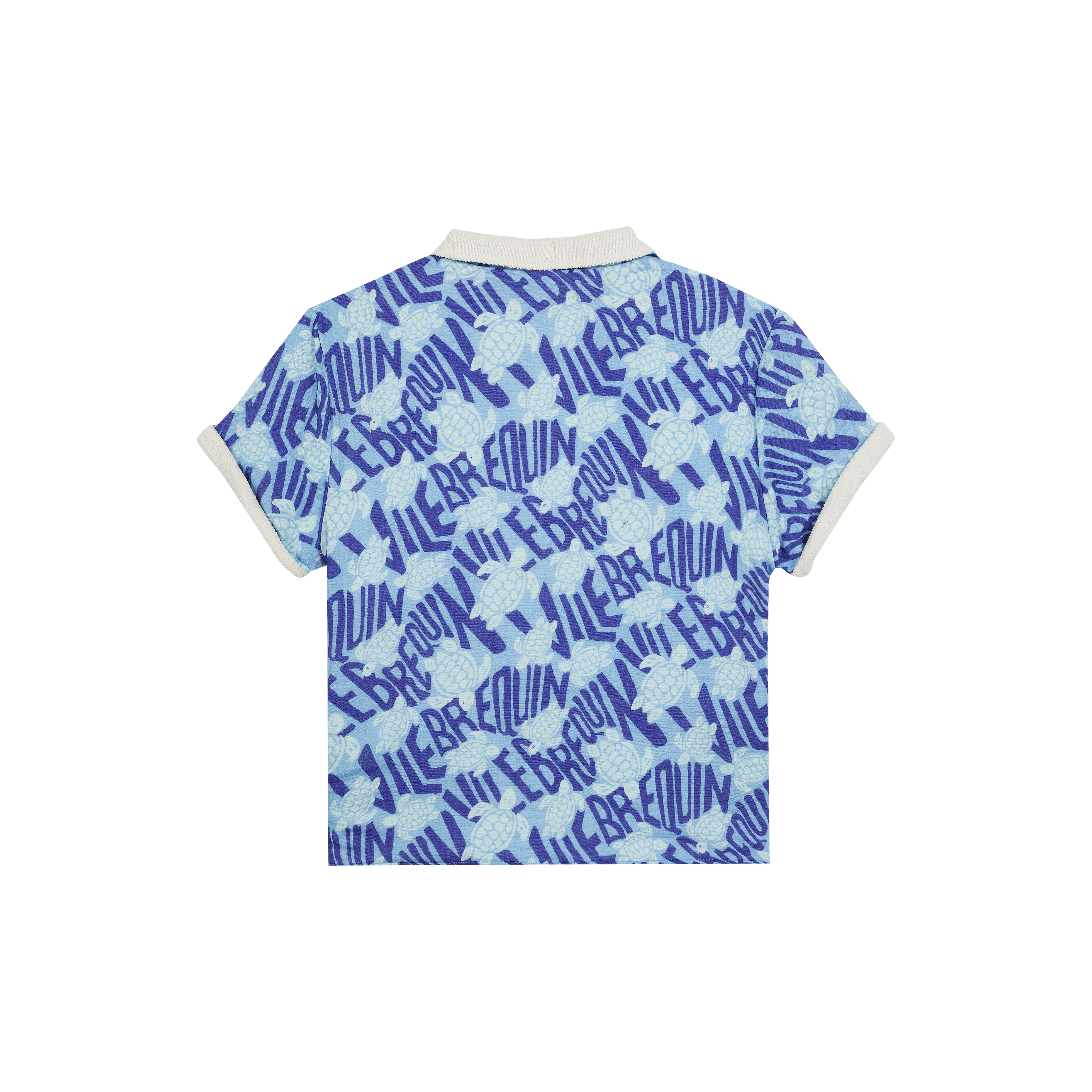 Chemise en coton garçon Ronde des Tortues Logo