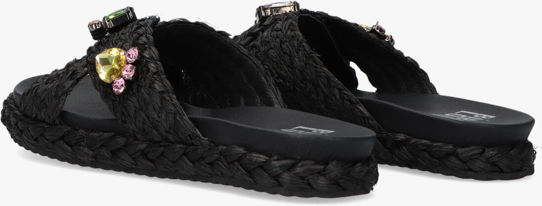 zwarte bibi lou slippers 889z70hg