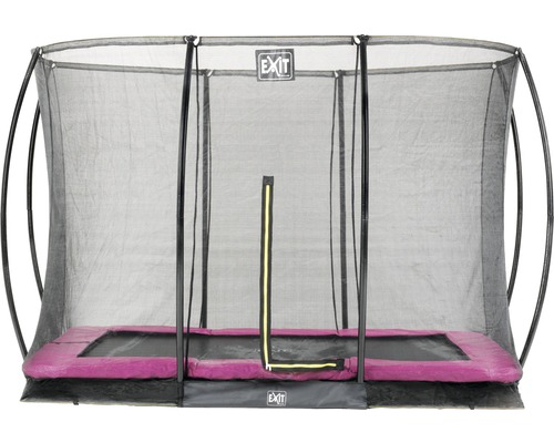 EXIT Silhouette In-Ground Trampoline 305 x 214 cm Roze