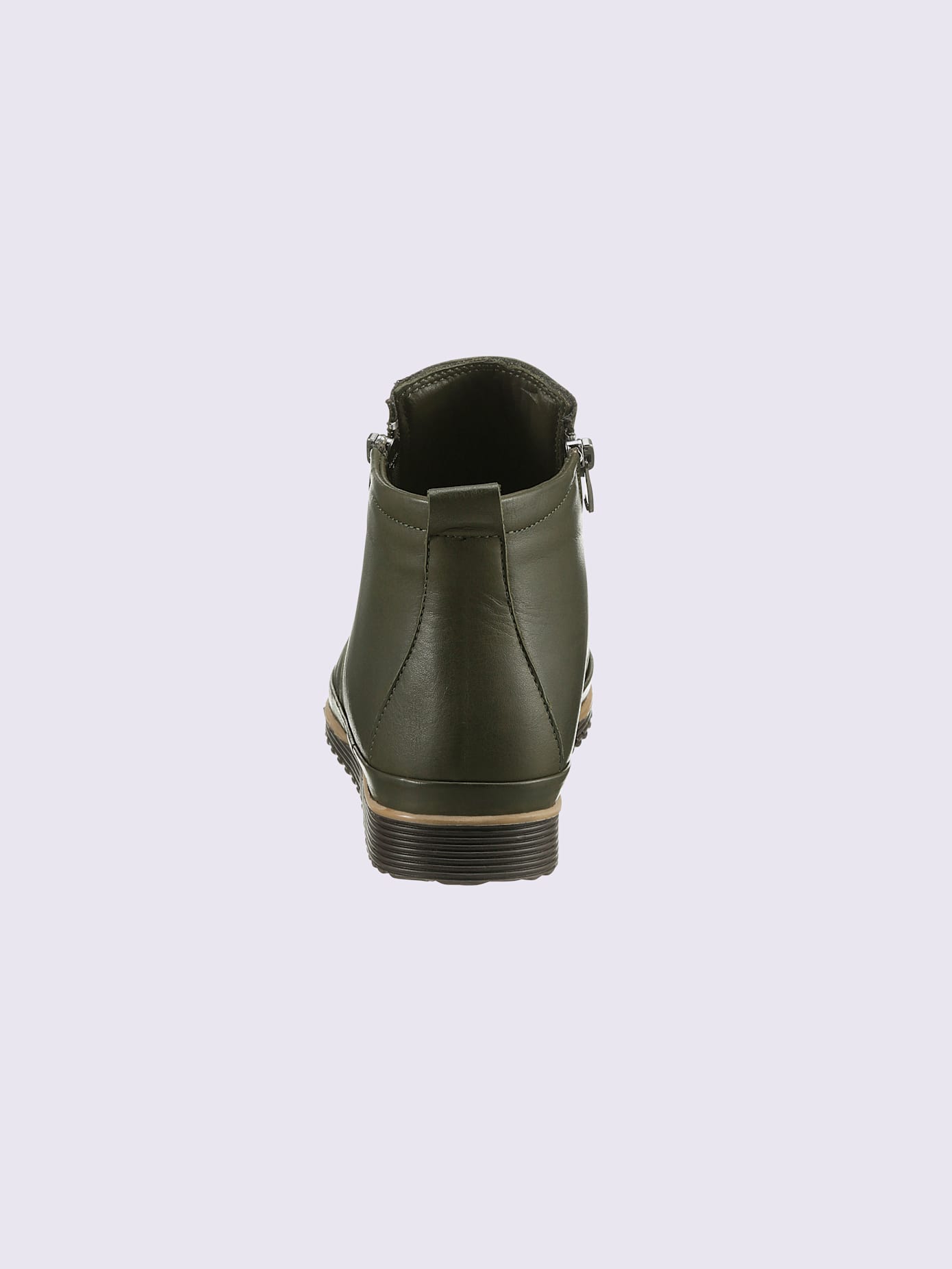 Bottine courte cuir nappa de vache