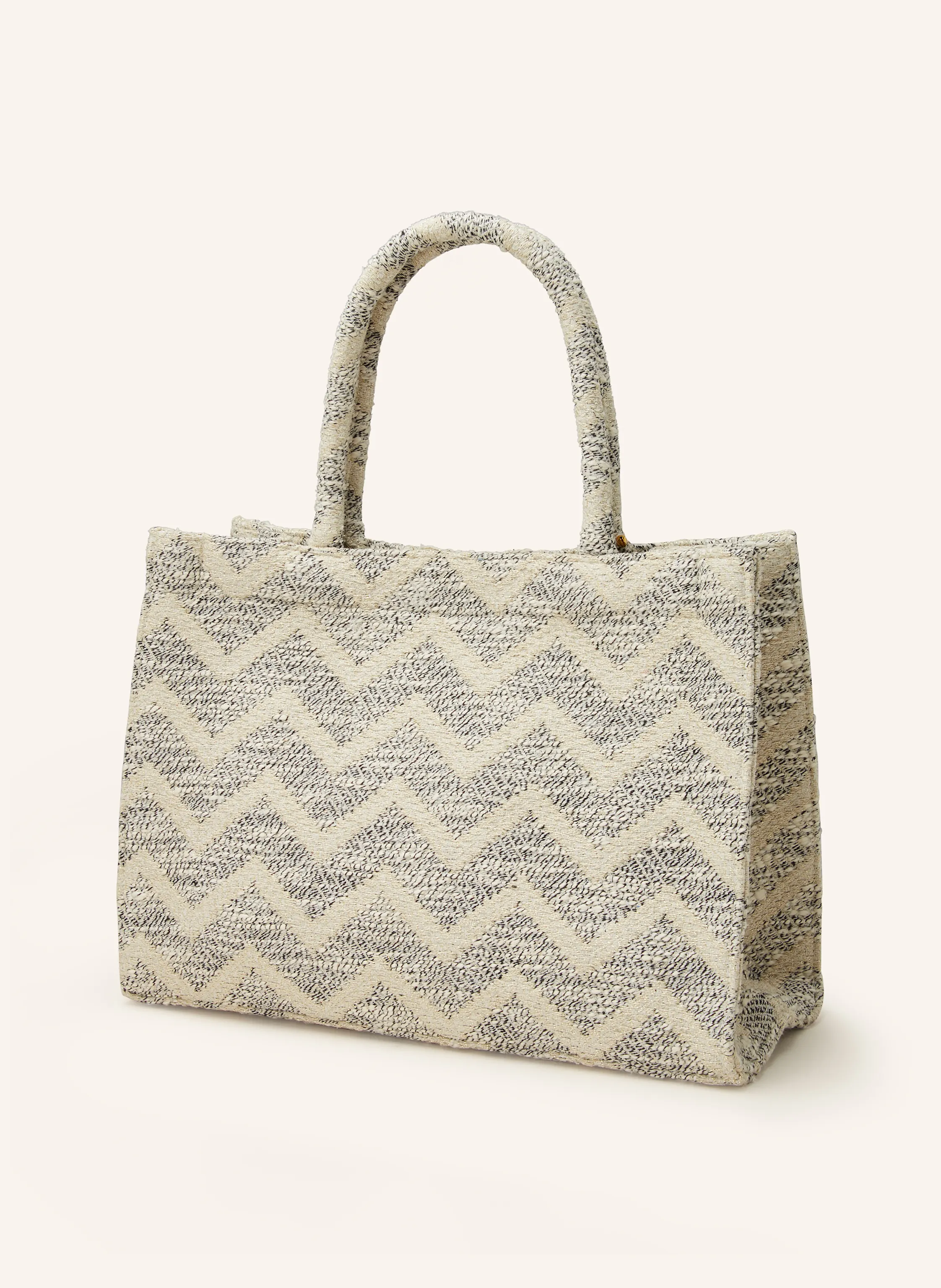 ANOKHI Shopper mit Glitzergarn