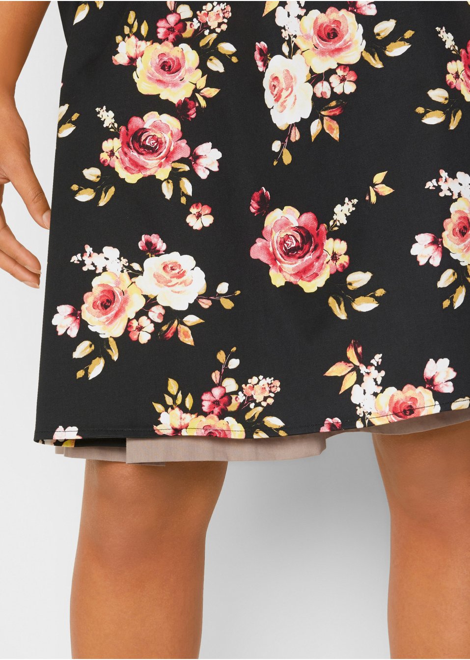 Tablier Dirndl à imprimé floral