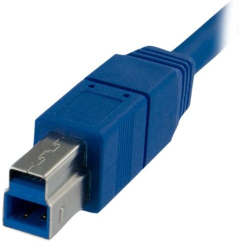 StarTech.com Câble SuperSpeed USB 3.0 A vers B de 1m - Mâle / Mâle - Bleu