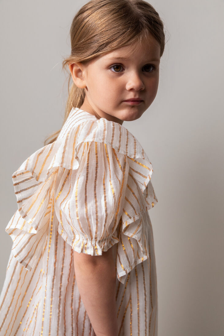 MARMAR COPENHAGEN witte marmar copenhagen mini jurk dailyn