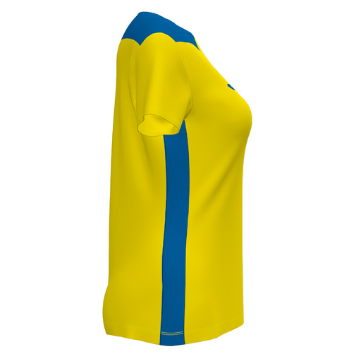 Camiseta Manga Corta Joma Championship Vi Amarillo Royal