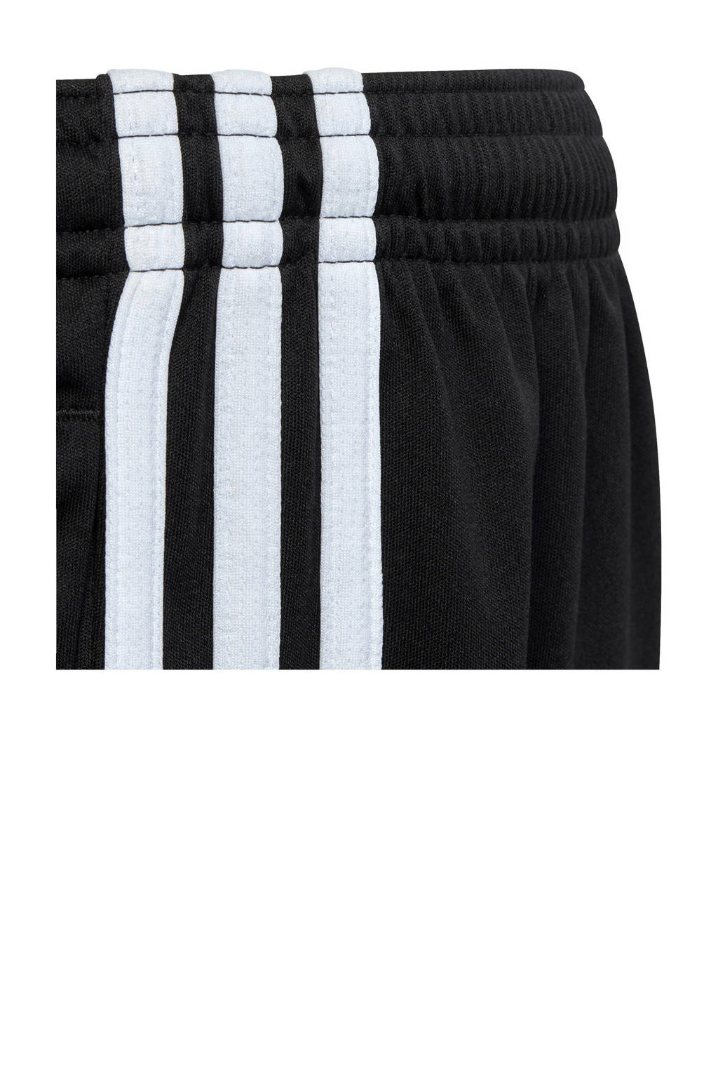 regular fit short met logo zwart/wit