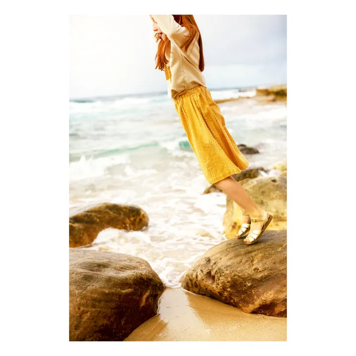 Salt-Water Sandales Cuir Waterproof Original | Doré