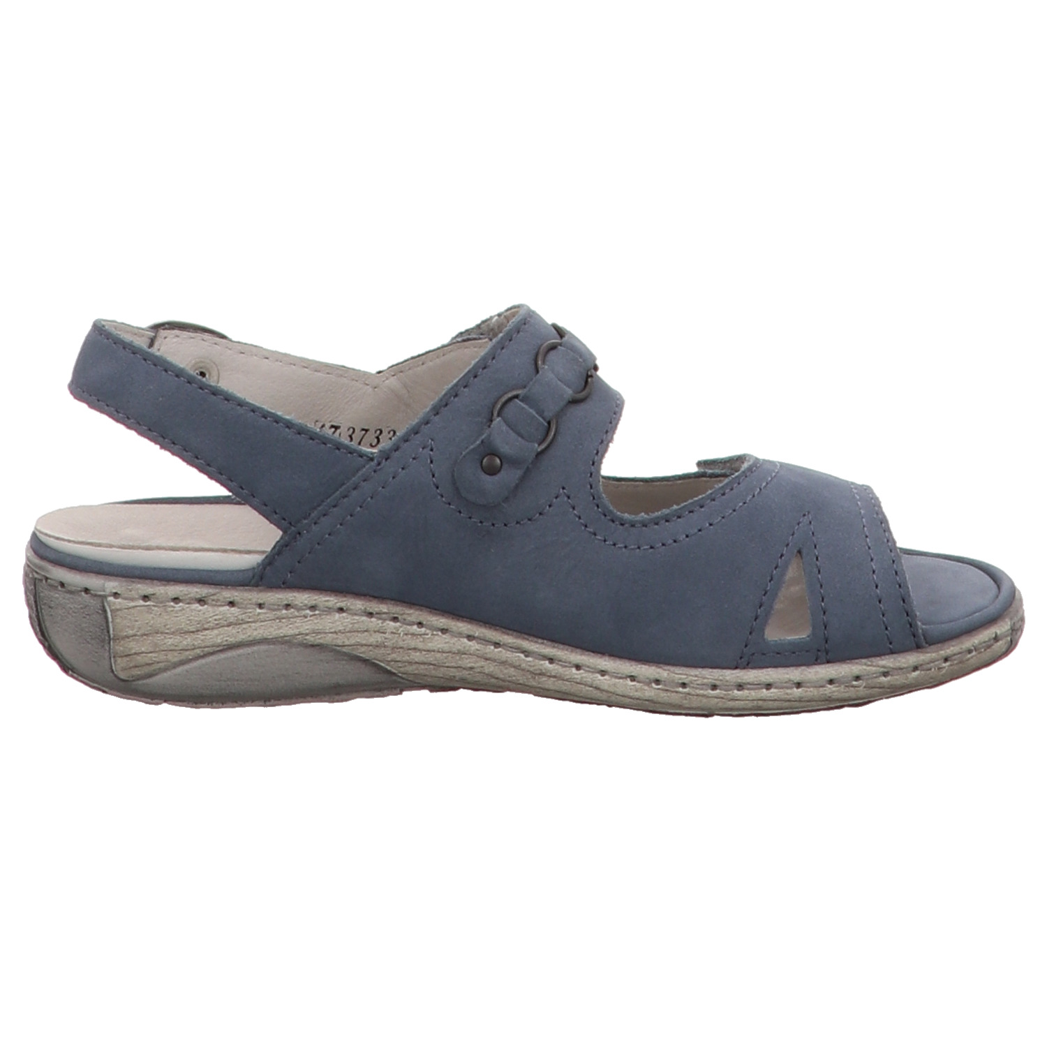 Waldläufer Sandalette blau blau