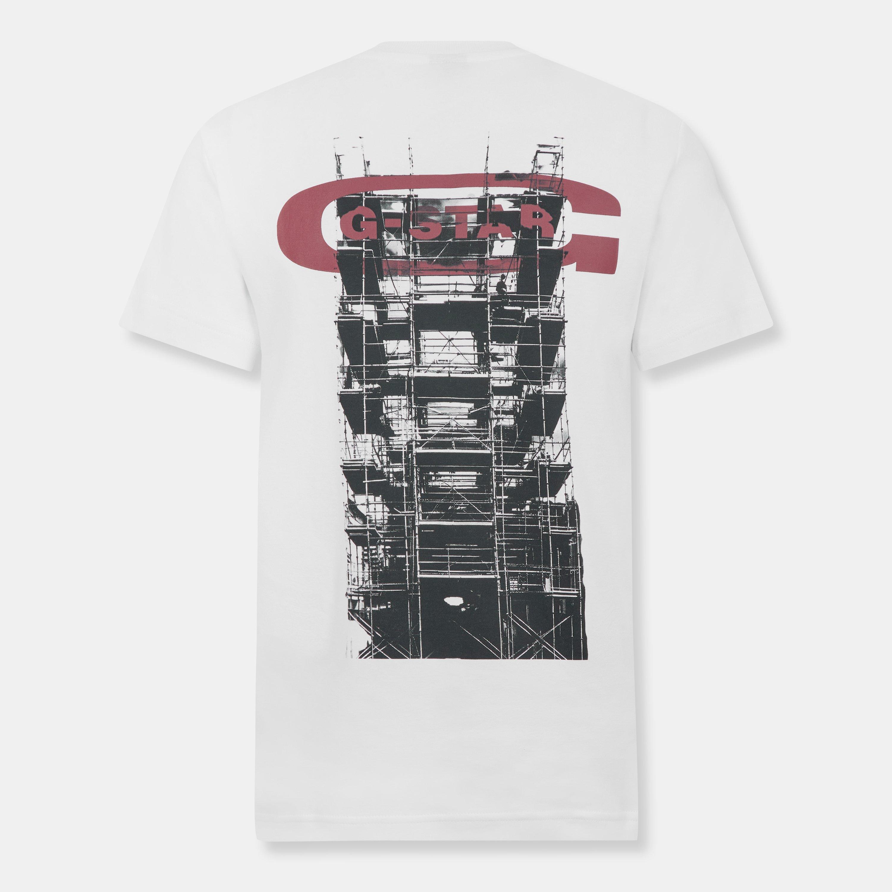 G Star Scaffolding Graphic T-Shirt