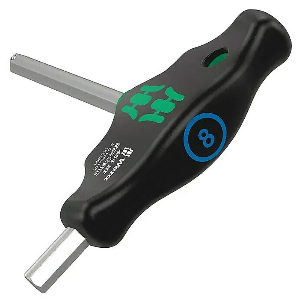 SEKSKANTNØKKEL WERA T-HÅNDTAK HEX-PLUS 454 5MM