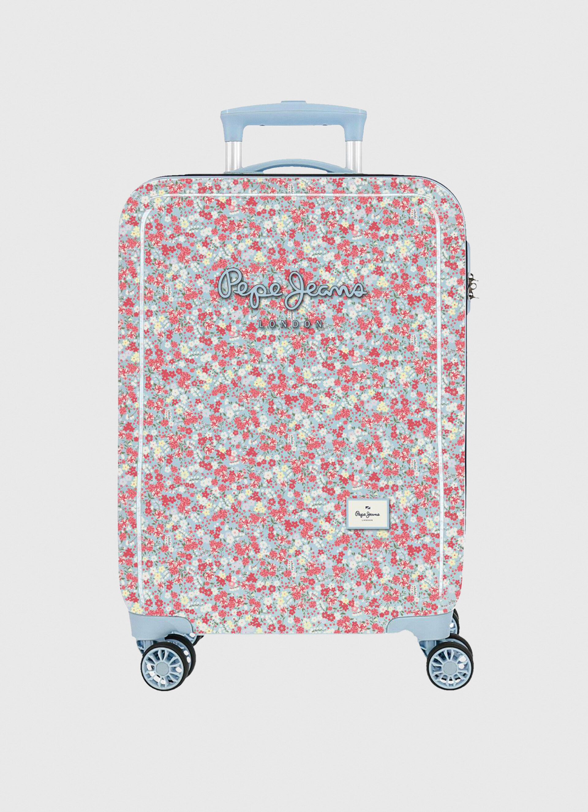 Mala de viagem com rodinhas de 55 cm em ABS - tamanho único.