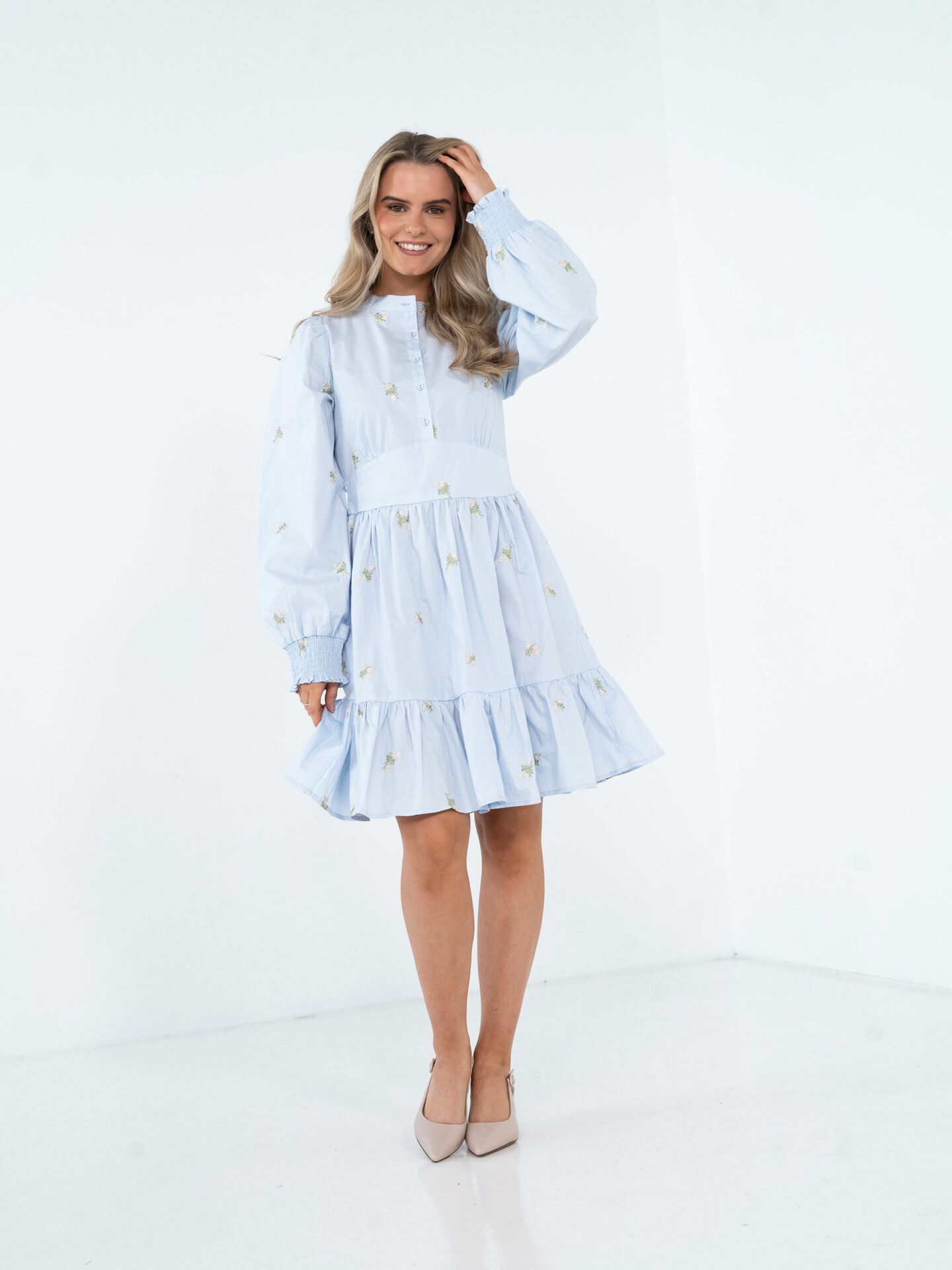 Miluna Embroidery Dress