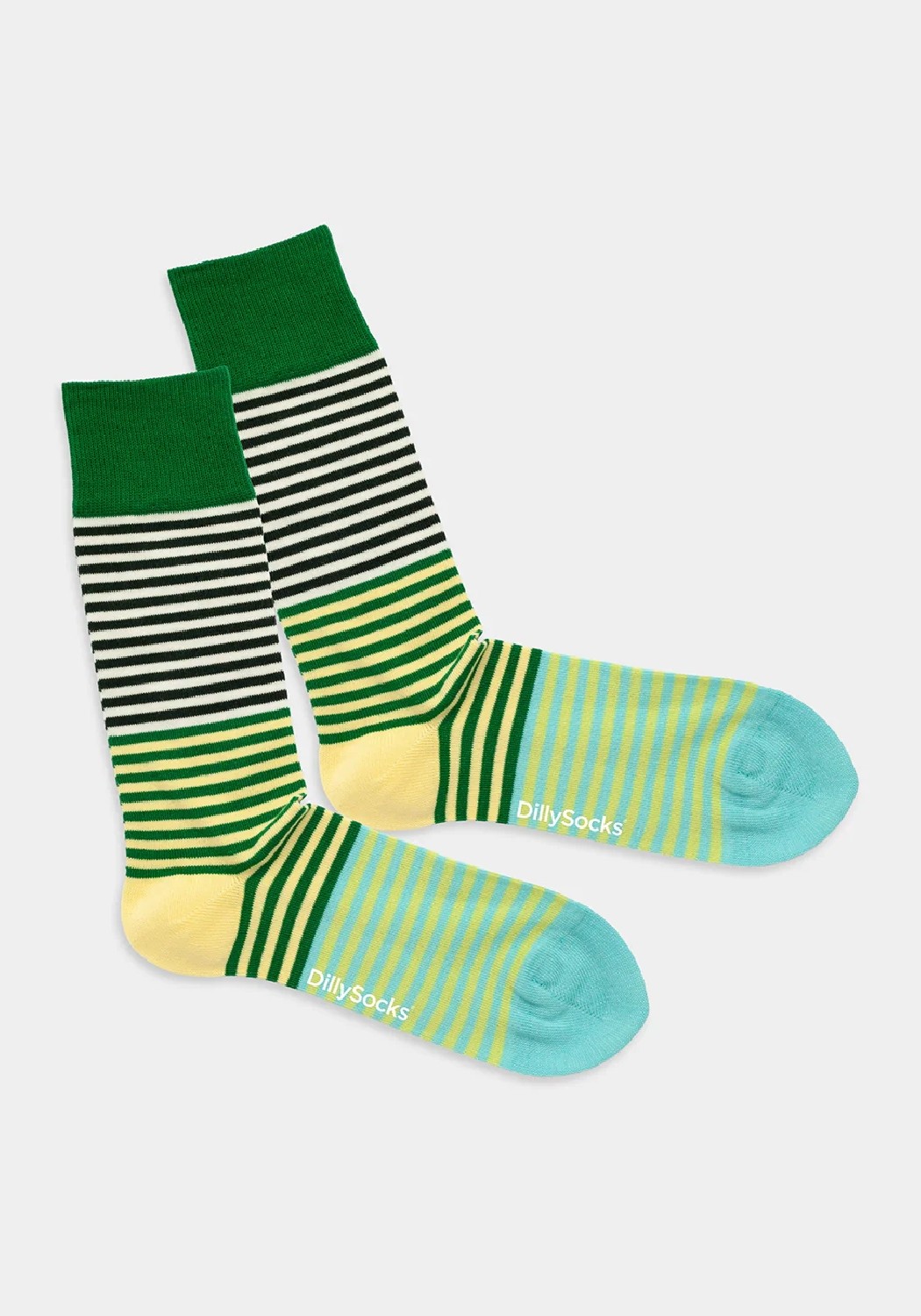 DillySocks Socken Fine Line Green