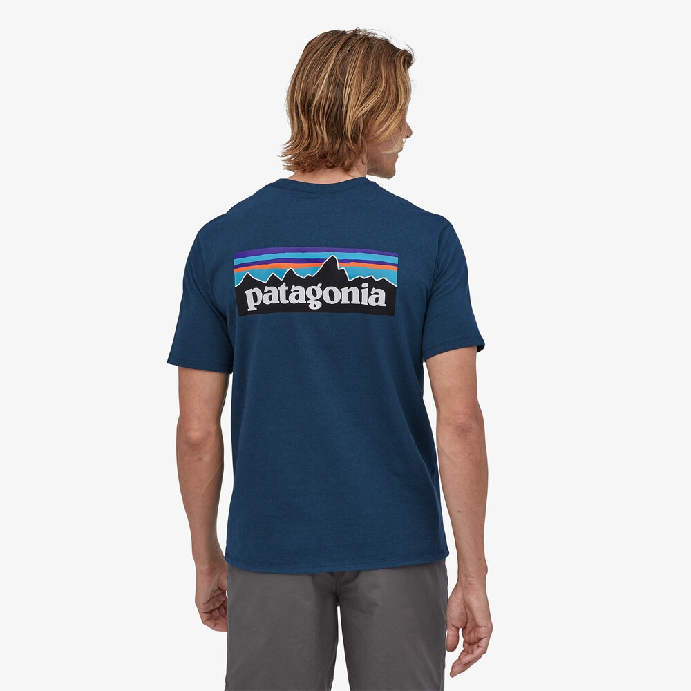Patagonia P-6 Logo Responsibili-Tee, M's<br>Bestselger!