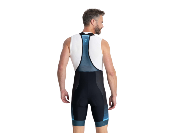 Rogelli Hero 2 Bib Cykelshorts, Black/Blue