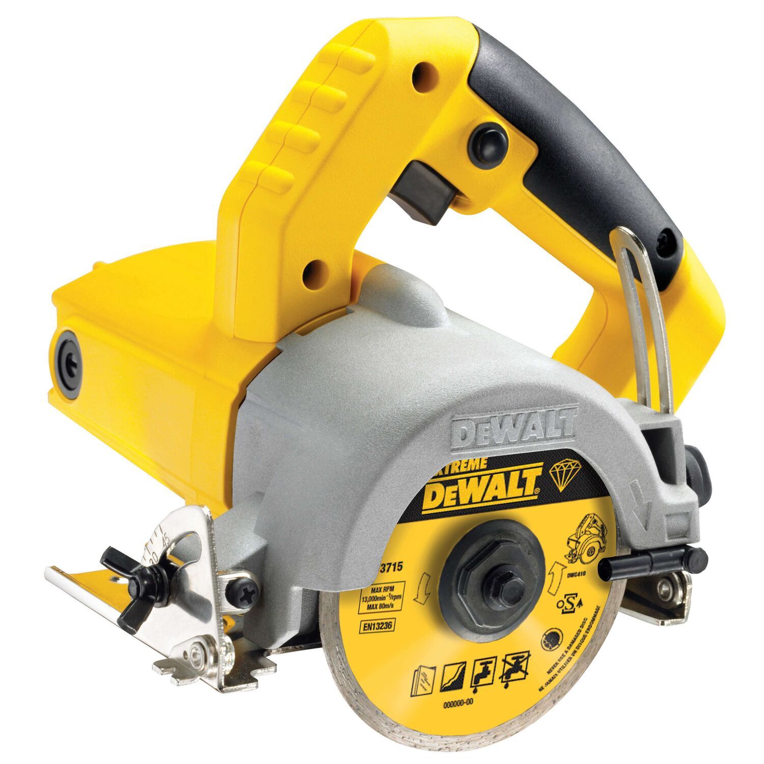 DeWALT DWC410 Handcirkelzaag voor tegels 110mm 1300W
