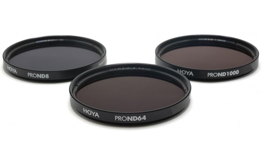 Set Pro ND 8 / 64 / 1000 58 mm<br>Ideales Filterset zum Einstieg in die Langzeitbelichtung-Fotografie