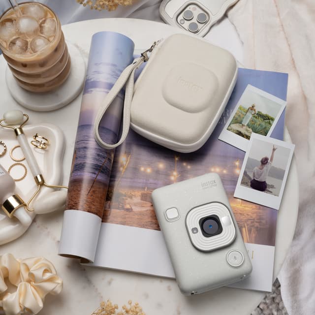 Fujifilm Instax Mini LiPlay instantkamera (hvid)