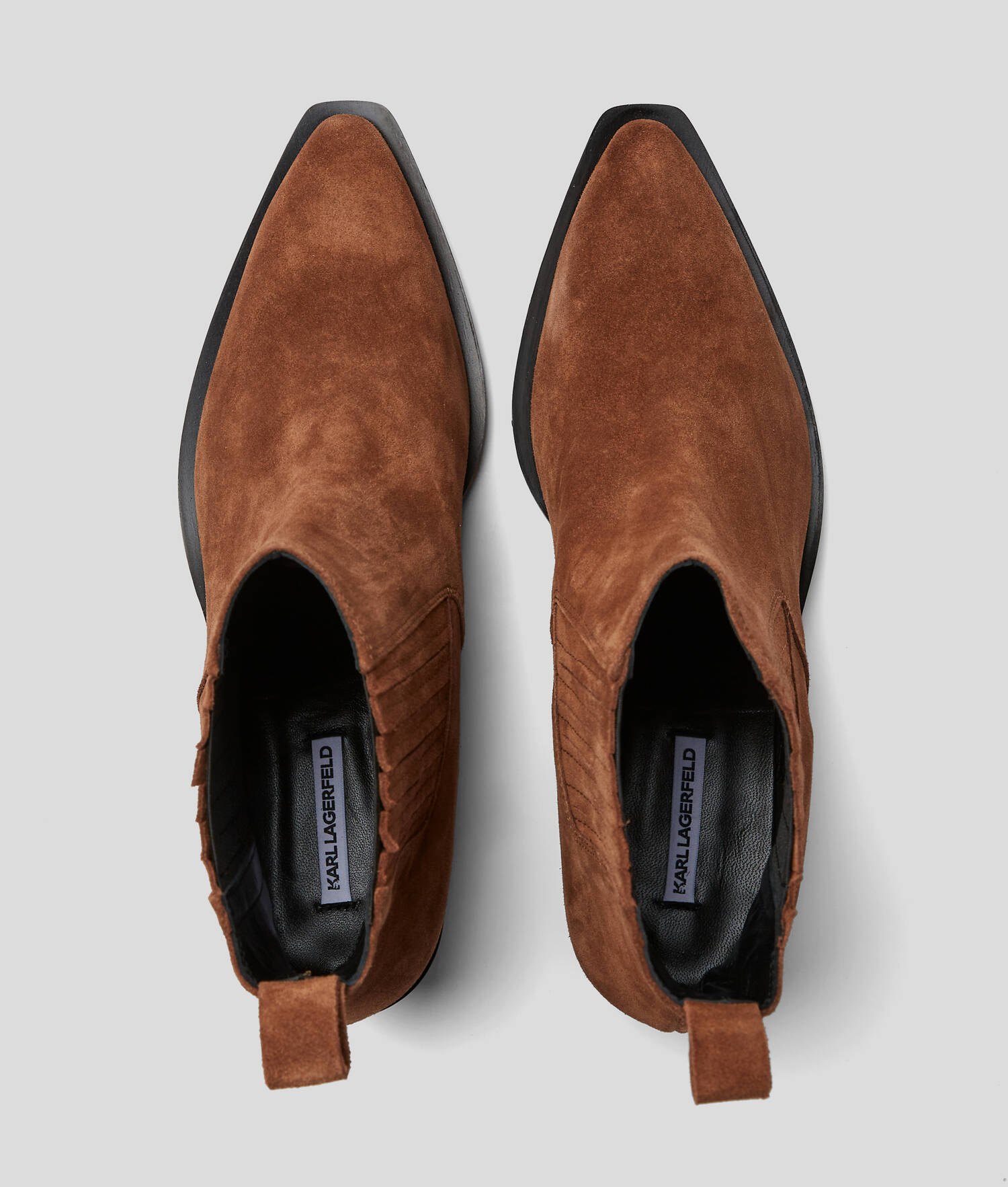 BOTTINES KANSAS GORE - bronzer