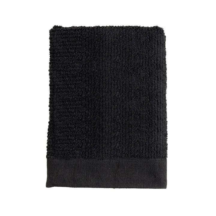 Zone Denmark - Classic Handtuch, 100 x 50 cm, schwarz