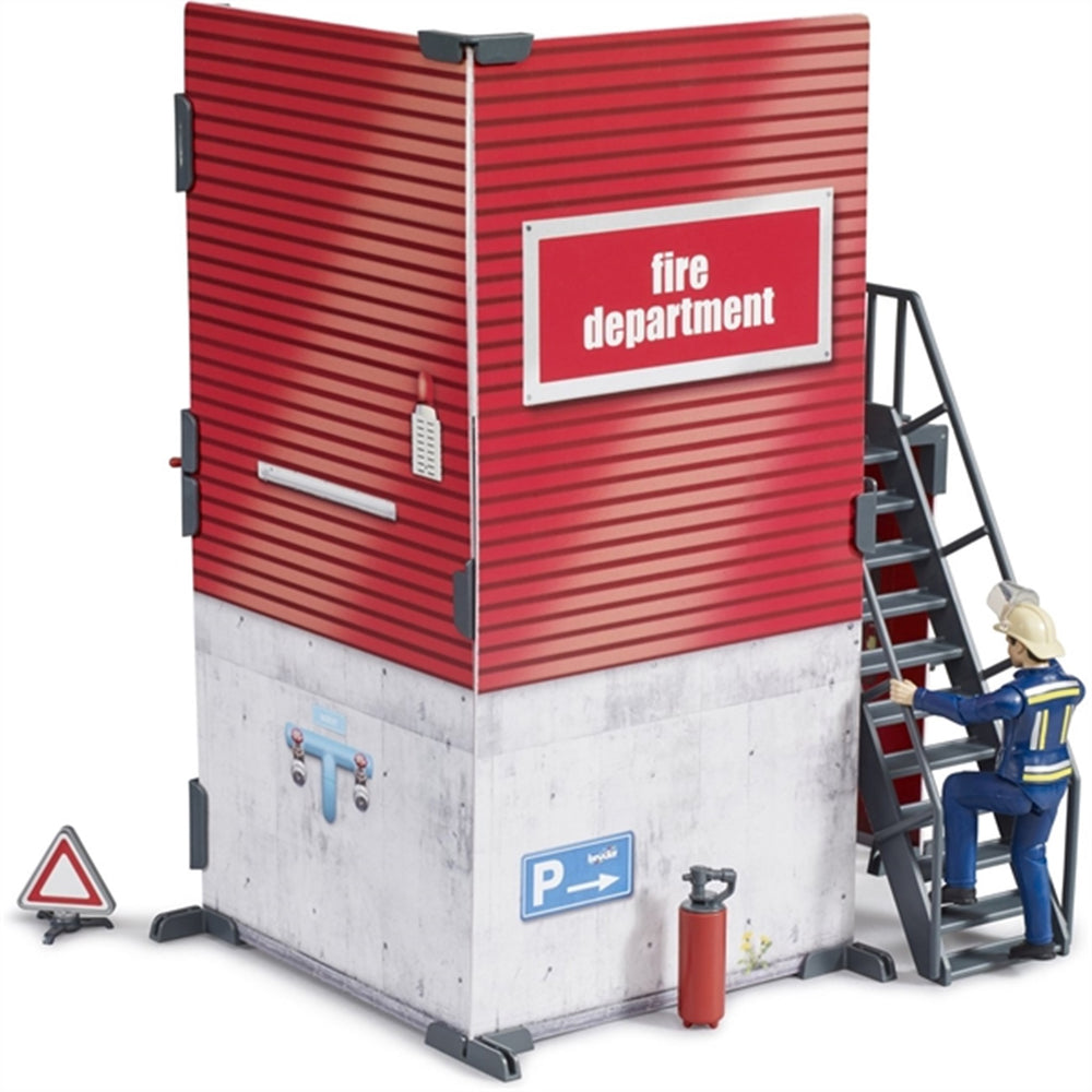 Bworld Brandstation m. Brandmand - Bruder