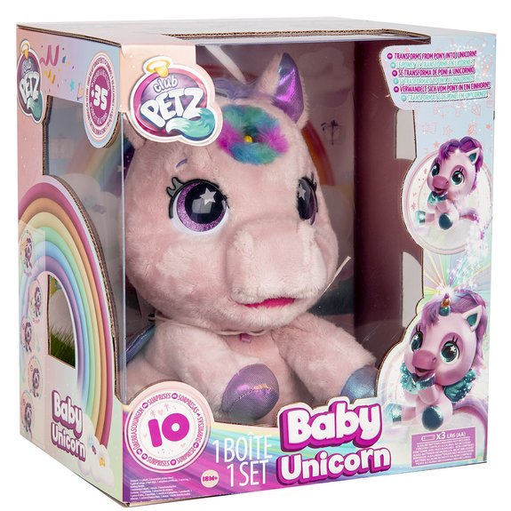 Baby Unicorn - Peluche à Fonctions