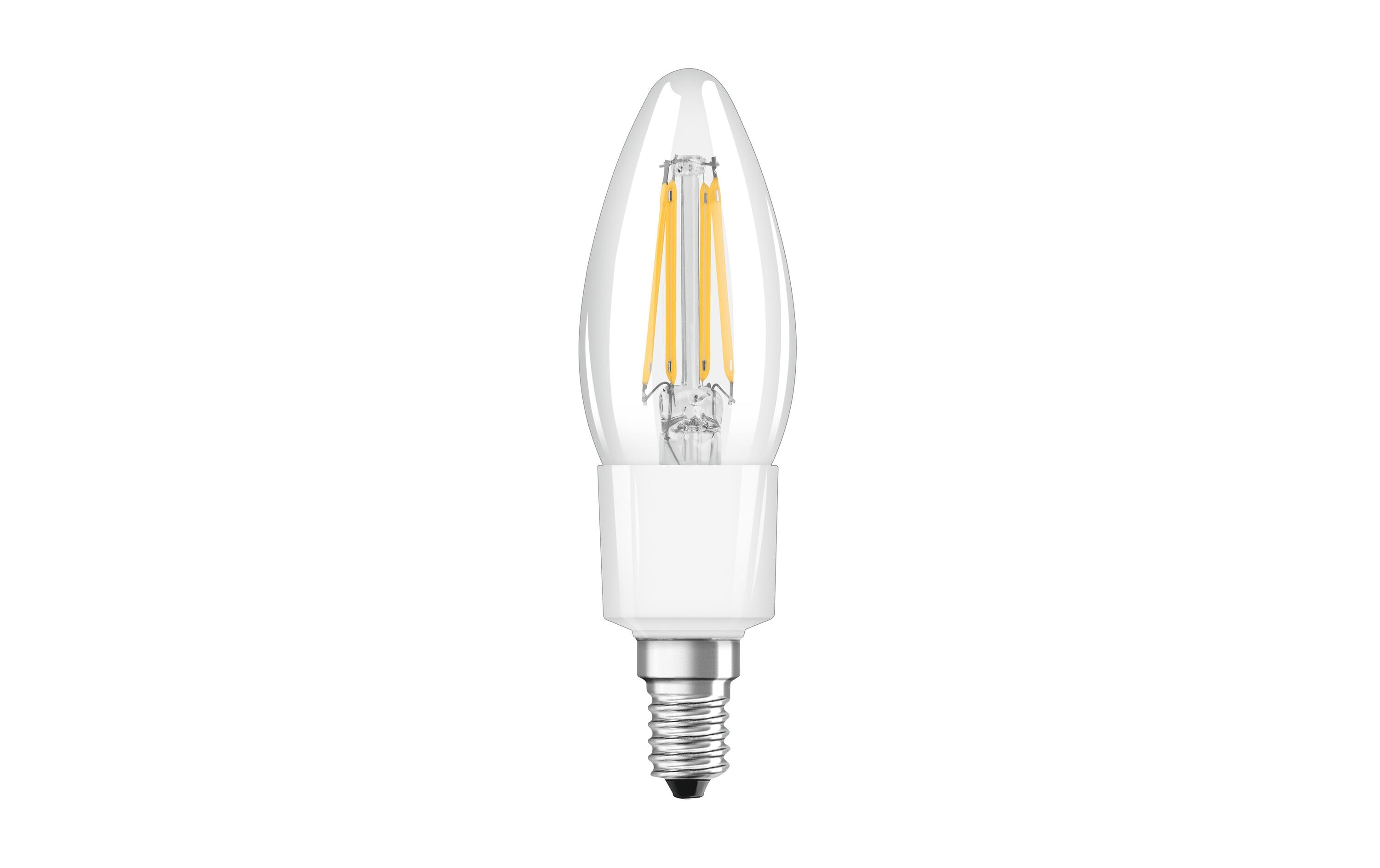 Leuchtmittel SMART+ Candle, Filament, 4W, E14, WiFiSmart Leuchtmittel mit WiFi- Technologie