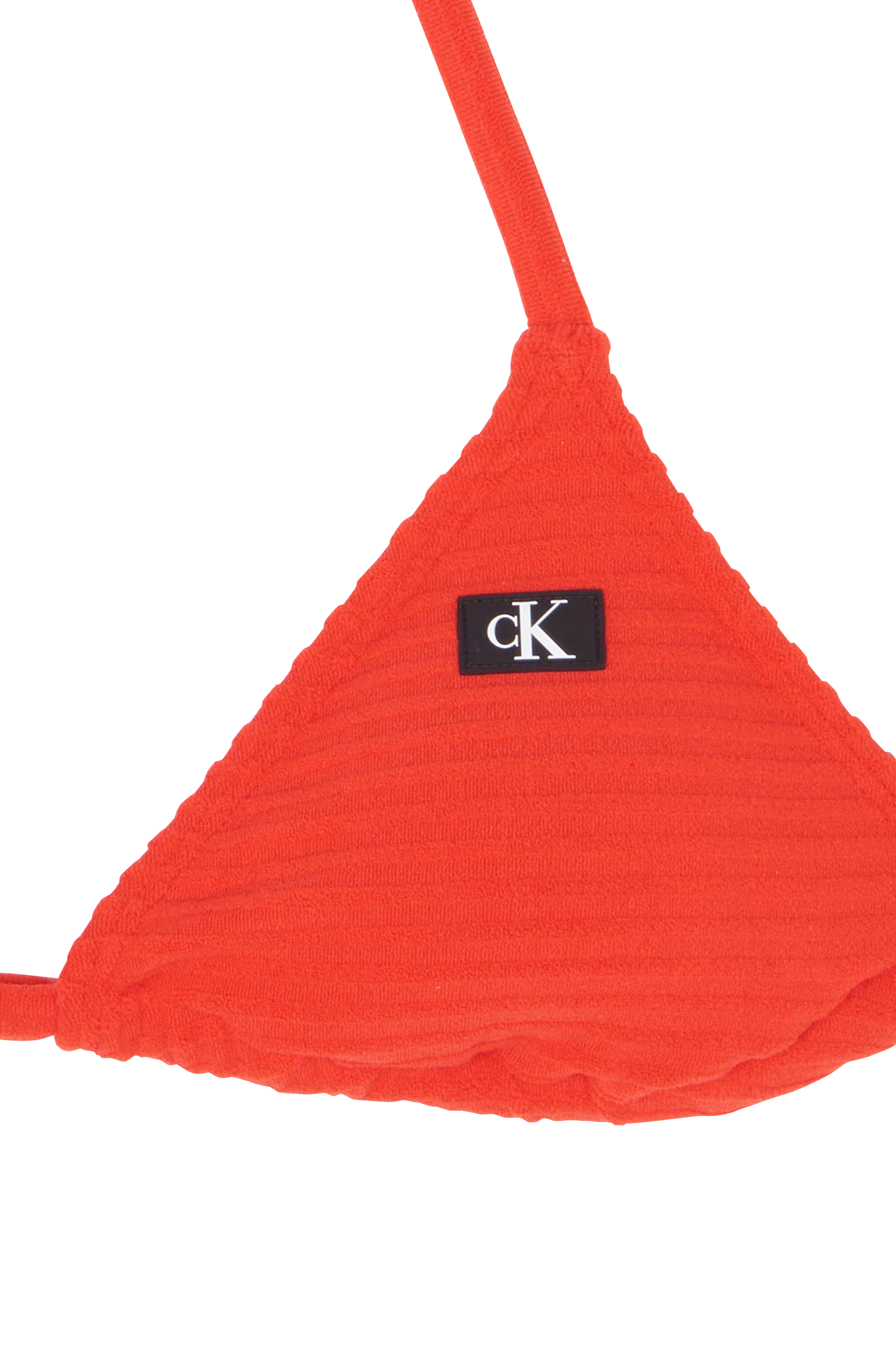 CALVIN KLEIN UNDERWEAR Haut de maillot  TRIANGLE-RP Rouge