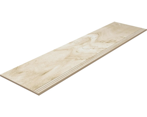 MIRAVA porseleinen steengoed traptegel OSLO beuken 29,8 x 120 x 0,9 cm UGL