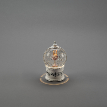 LED winter tafereel met ballerina 10,8x17cm