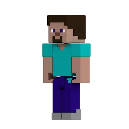 Mattel Minecraft Core Figur Steve, 8,3 cm