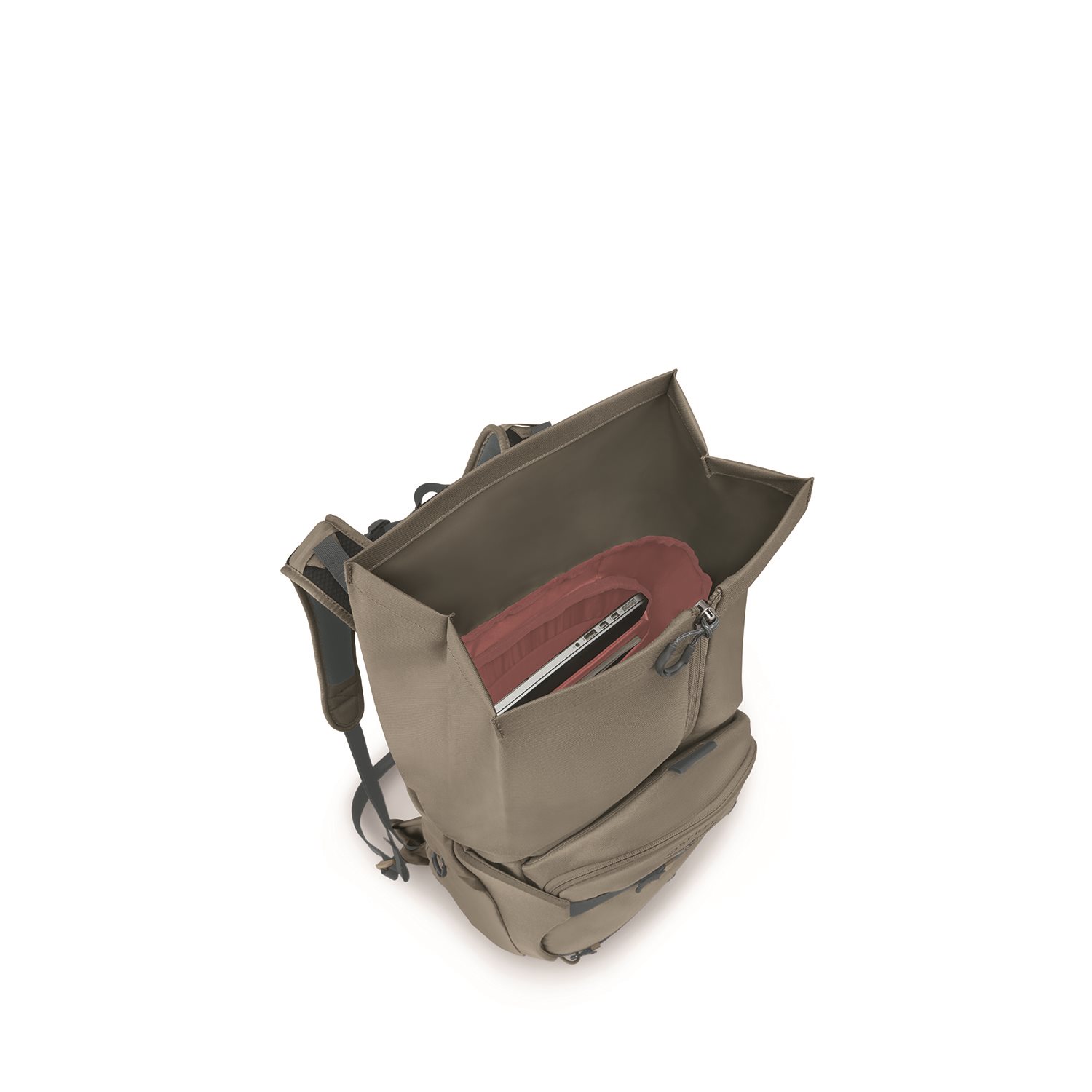 Osprey Metron 22 Roll Top Pack tan concrete