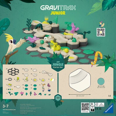 Ravensburger GraviTrax Junior Kulebane Startsett Jungel