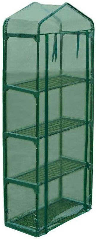 Tuinkas - Groen - PVC - Met 4 Schappen