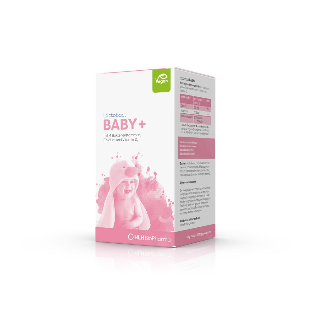 Lactobact BABY + - Darmaufbau ab dem Tag der Geburt