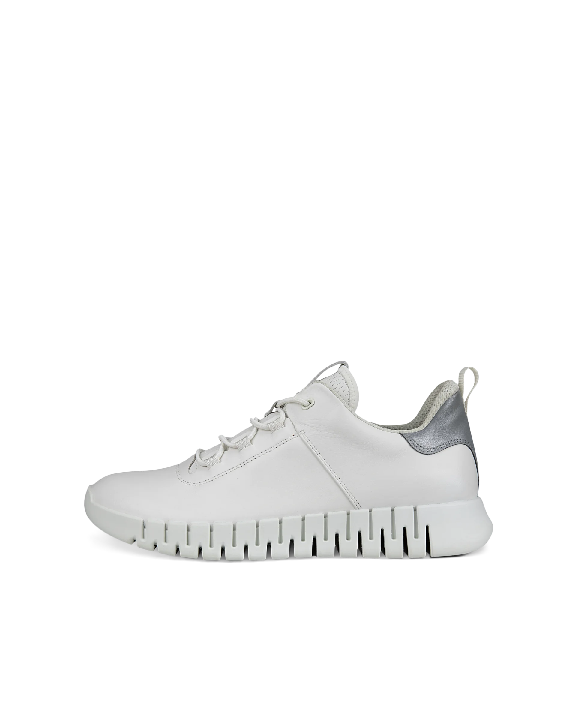 ECCO GRUUV M Herren Ledersneaker Weiß