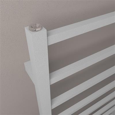 Eastbrook Tuscan Square handdoekradiator 50x120cm 460W grijs mat