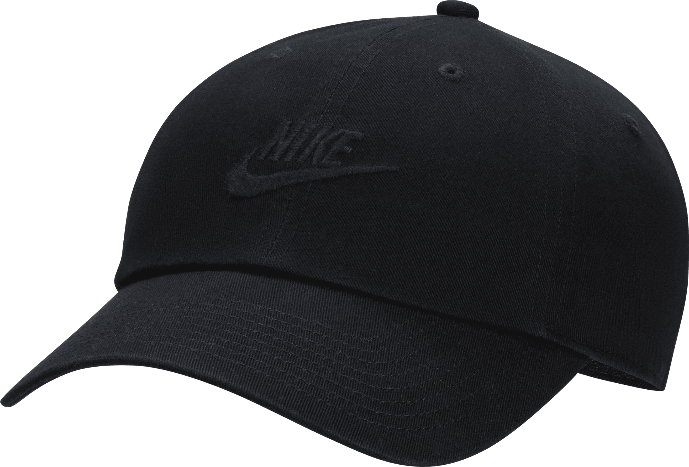 Nike Club Unstructured Futura Wash Cap Schwarz F010