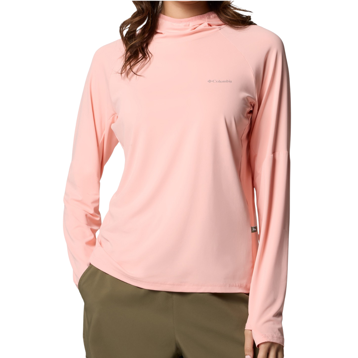 Columbia Skien Valley Hoodie, dame (Pink Sand)