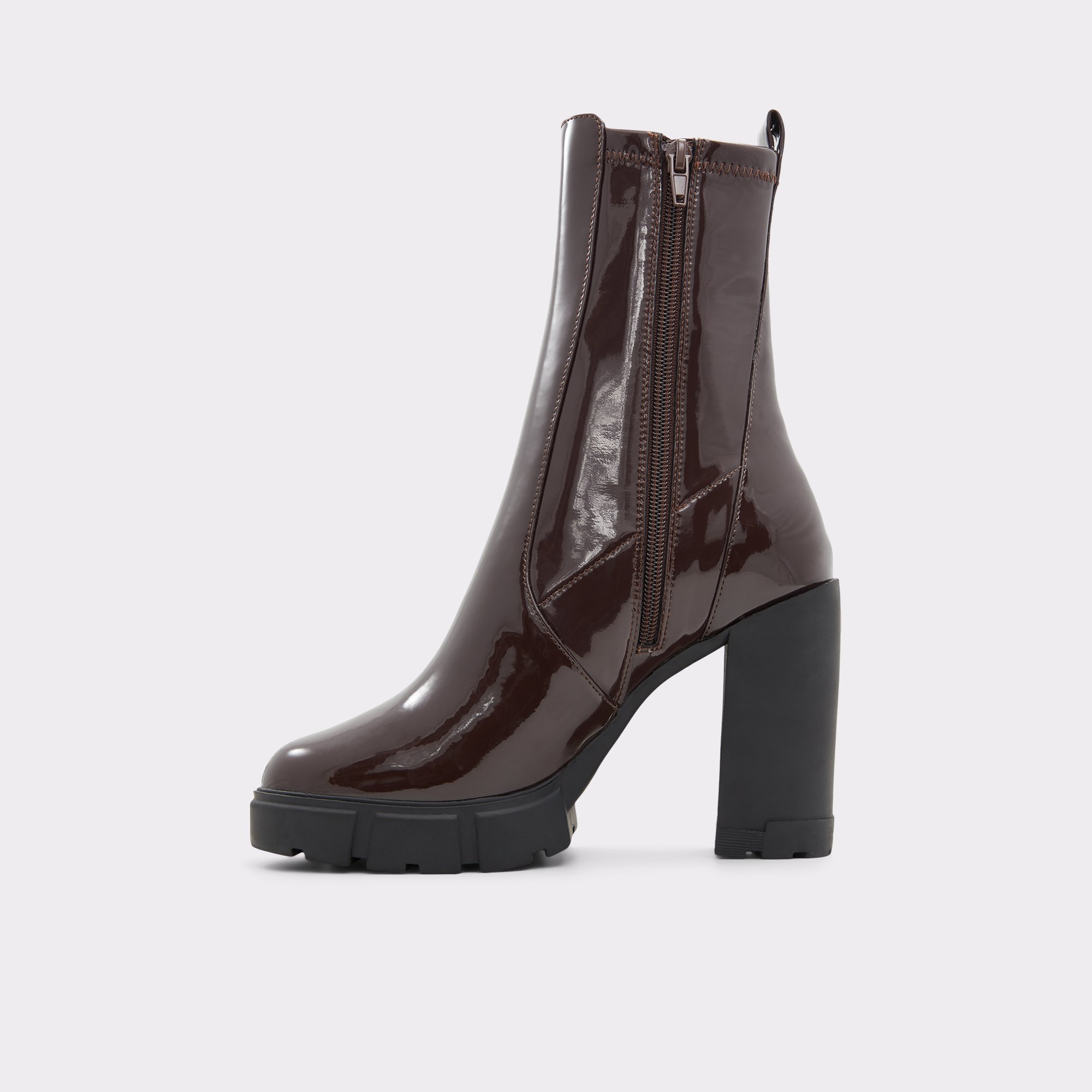 Ilanna Dark Brown Women Dress boots