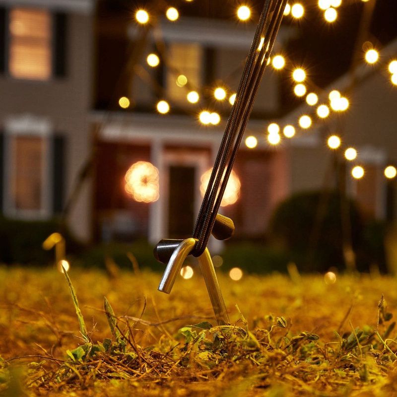 Fairybell LED Kerstboom voor buiten inclusief mast - 2 meter - 300 LEDs - Warm wit