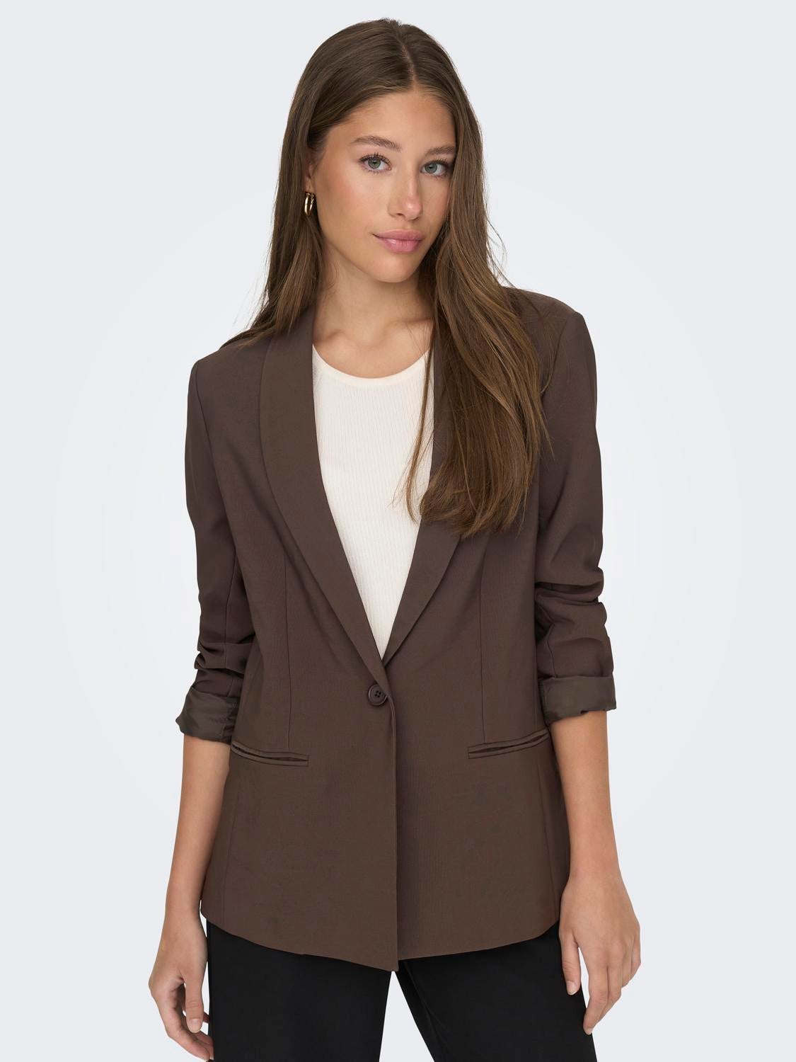 JDYCHEETAH Blazer Chocolate Brown