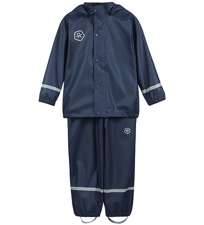 Color Kids Regnt?j m. Seler - PU - Dress Blues