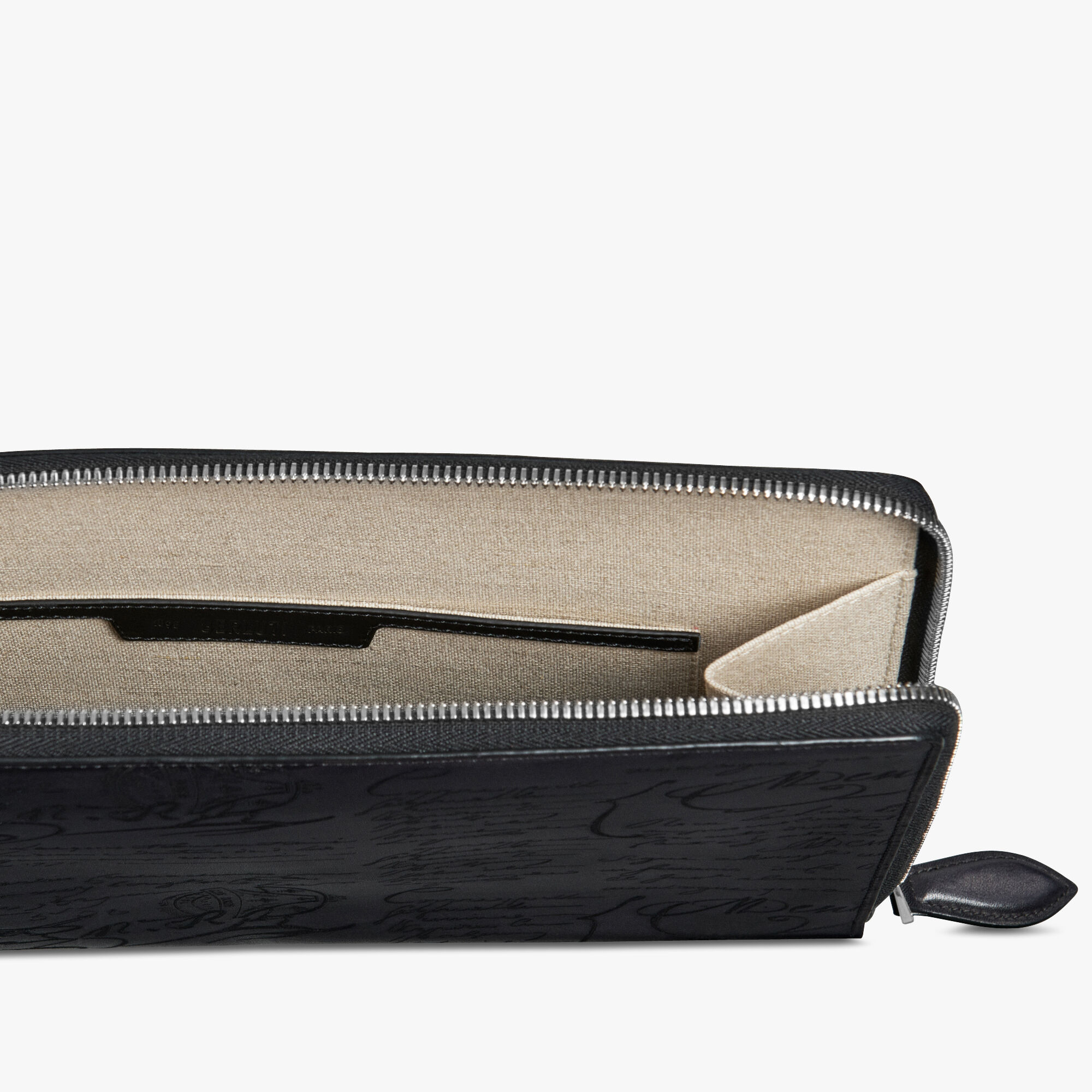 Pochette Nino Gm En Cuir Scritto