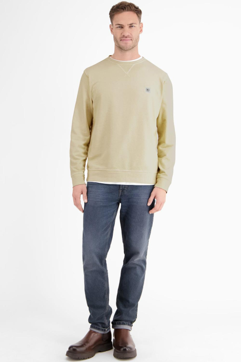 Lerros beige heren trui